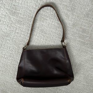 Portland leather shoulder bag